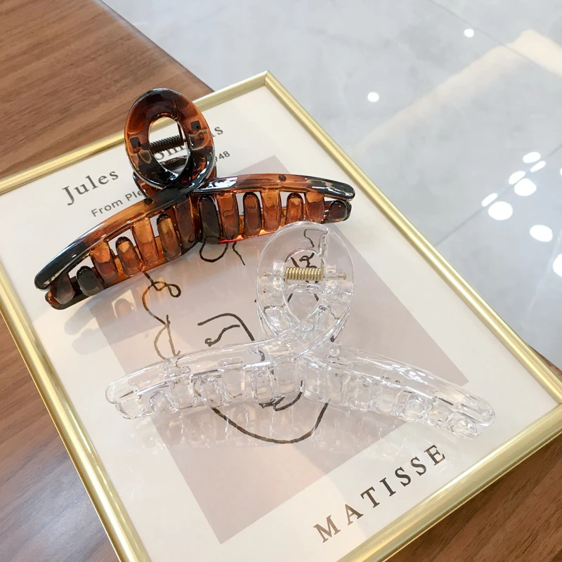 Стильный зажим для волос в стиле ретро модный женщин элегантная простота высокая