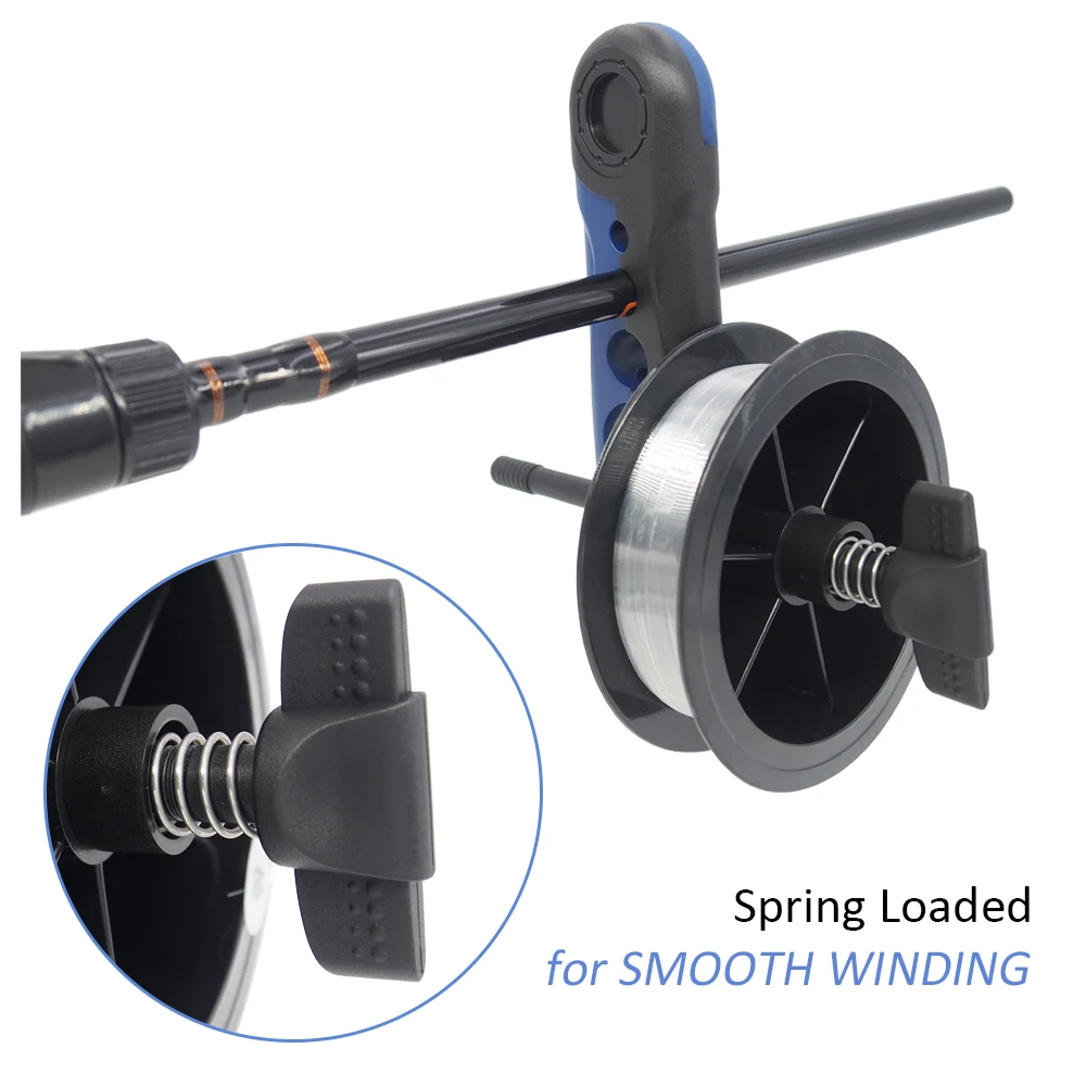 Портативная катушка для лески гладкая производительность регулируемая катушки