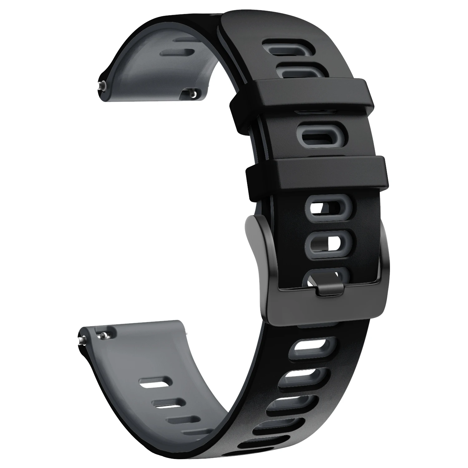 Ремешок силиконовый Easyfit спортивный для часов POLAR Grit X Pro сменный Браслет VANTAGE M2