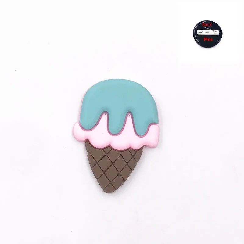 10 шт. оптовая продажа милый десерт мороженое торт Императорская корона значок
