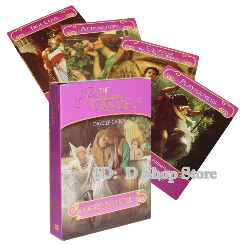 Романтические ангелы карты Оракл колода Таро английский читать судьбу