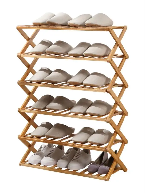 

Shoe rack simple small shoe cabinet dormitory door economical folding