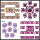 Prajna 10 шт., оптовая продажа, Мультяшные круглые буквы, искусственные железные на мультяшных буквах, вышитые нашивки на одежде