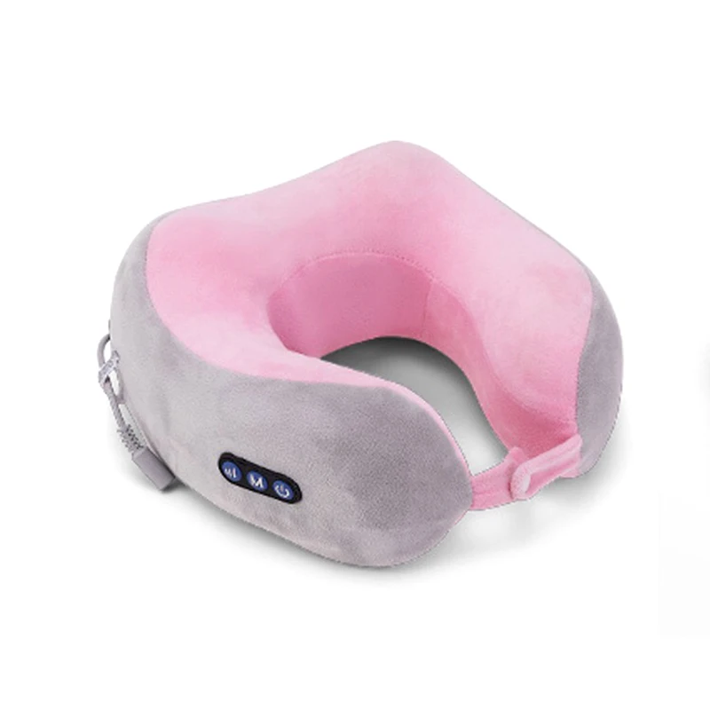 Массажная U образная подушка с USB зарядкой многофункциональный позвоночник для