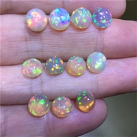 natural opal loose gemstone round shape whole price opal loose stone for jewelry diy