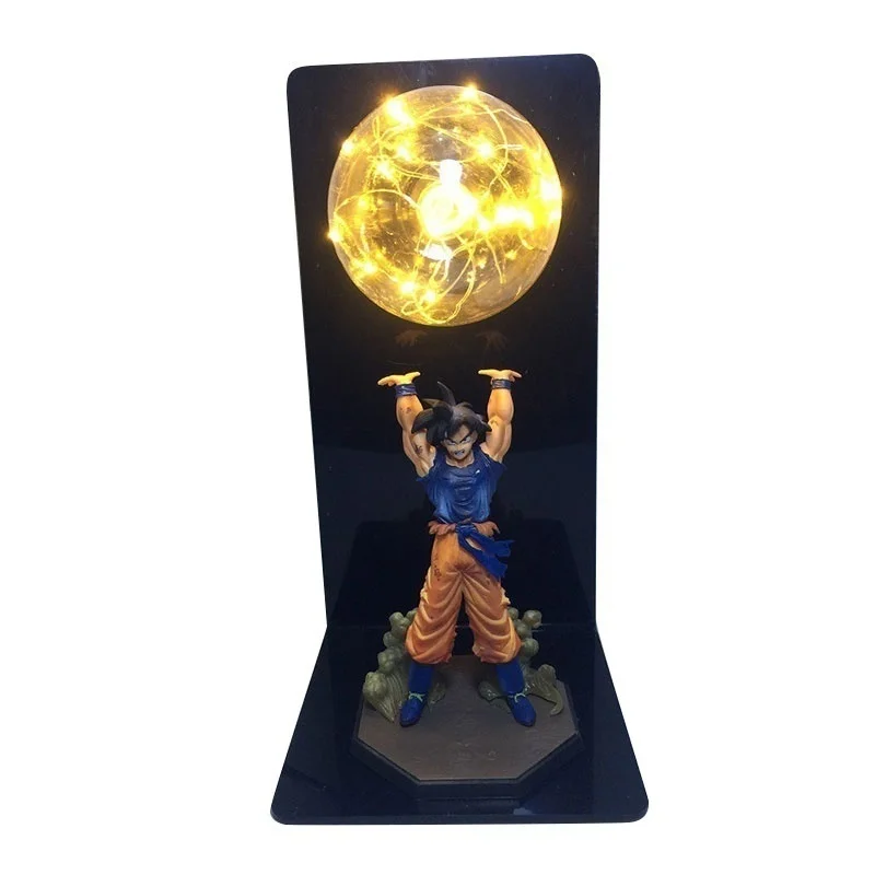 Figuras de acci&oacute;n Dragoned Ball Z, figuras de acci&oacute;n de la bomba del esp&iacute;ritu Ultra instinto, l&aacute;mpara de bricolaje, figura DBZ LED, decoraci&oacute;n del hogar para dormitorio, juguetes de colecci&oacute;n-3