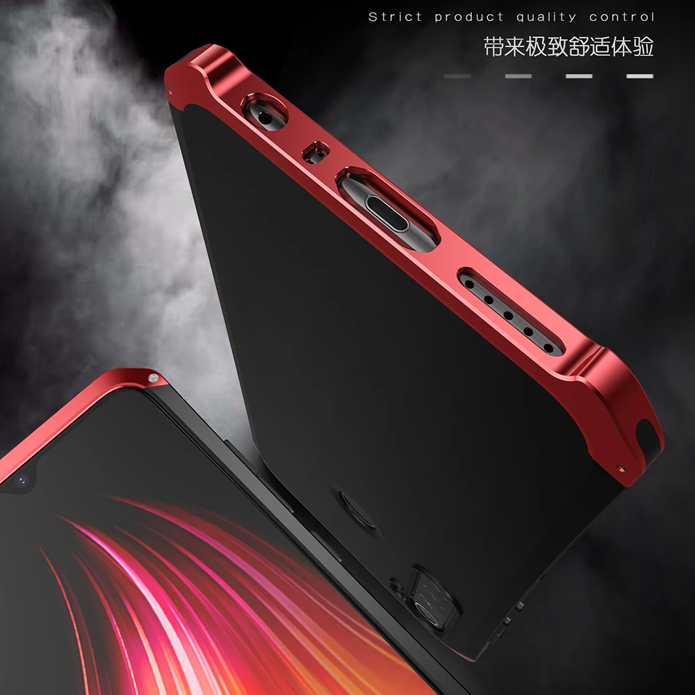 Защитный чехол для Xiaomi Mi10 Mix 2s 2 10 9 5s Plus SE Redmi Note8 PRO K30 Note 5 5A 4 4X 7 6 8 3 алюминиевый сплав