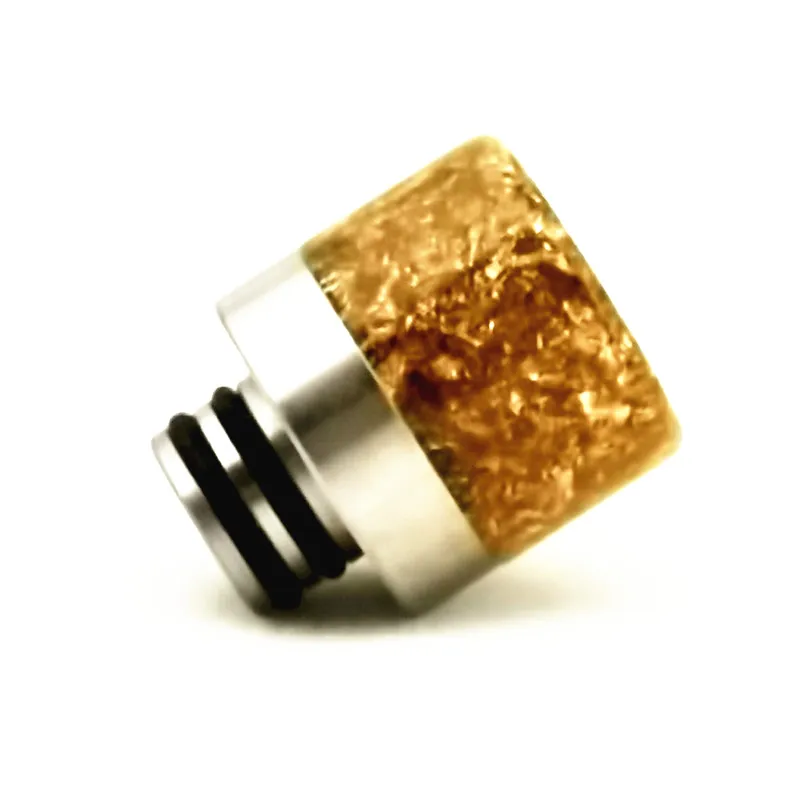 

810 510 golden SS+Resin Drip Tip for Atomizer cigarette