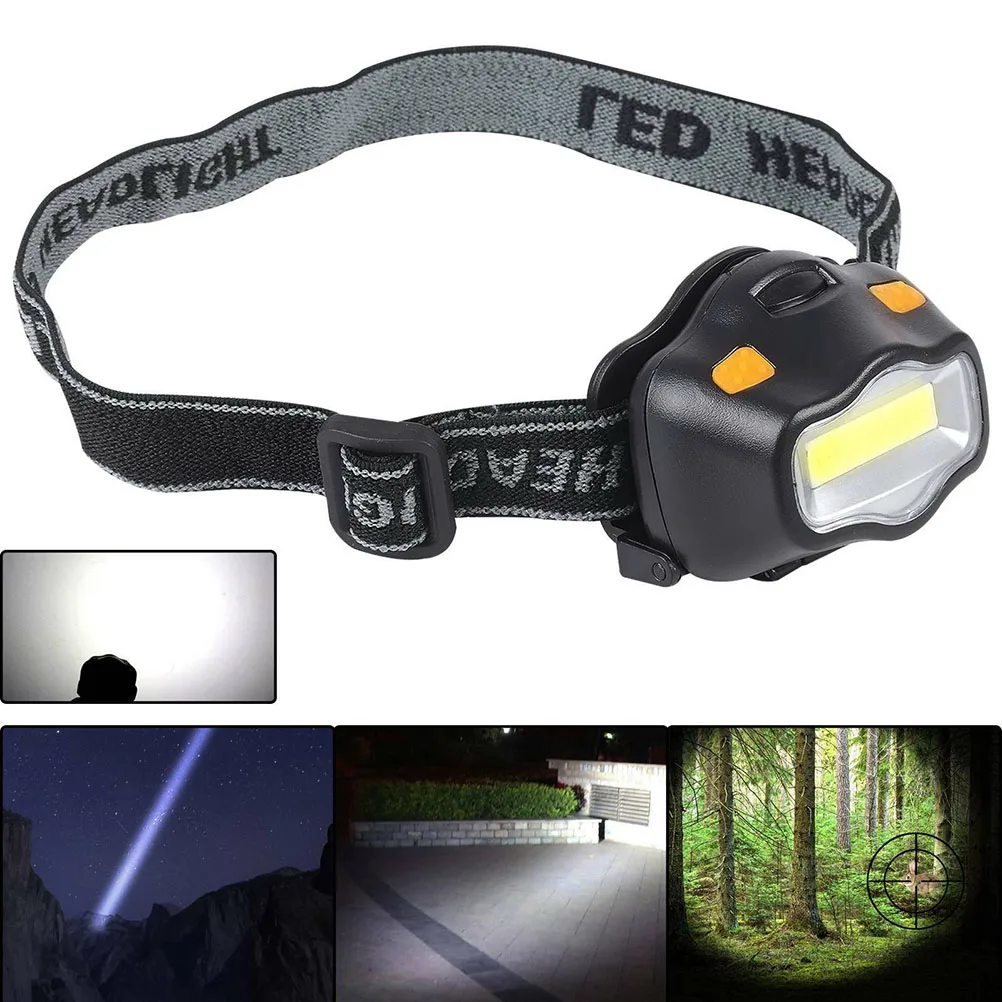 

COB Outdoor Headlamp 3Modes Headlight LED Camping Headlight Fishing/Camping/Riding Outdoor Lighting Head Lamp LED Mini Headlight