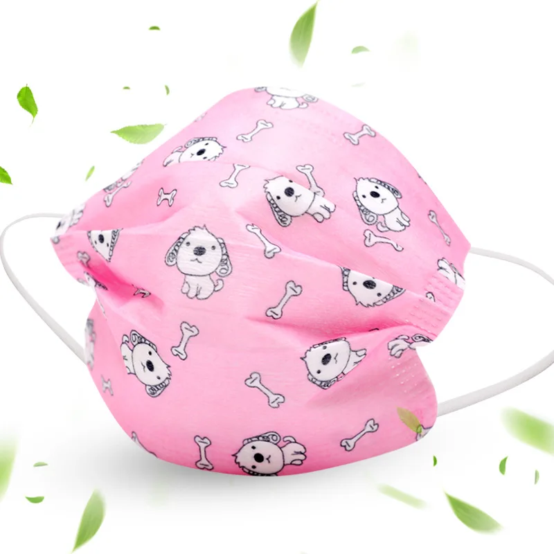 10 шт./упак. унисекс со смешными героями из мультфильмов kawaii одноразовые маски из нетканого материала Половина маска для полости рта антибактериальное пыли Зимние Теплые Симпатичные маски
