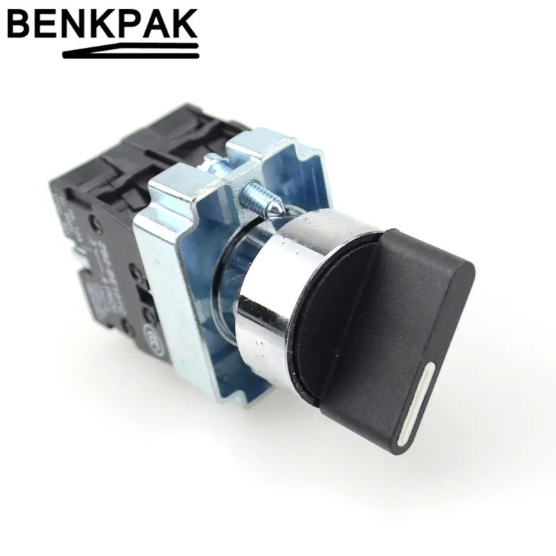 3 позиционный моментальный переключатель кнопочный с 2 мя контактами Селекторный