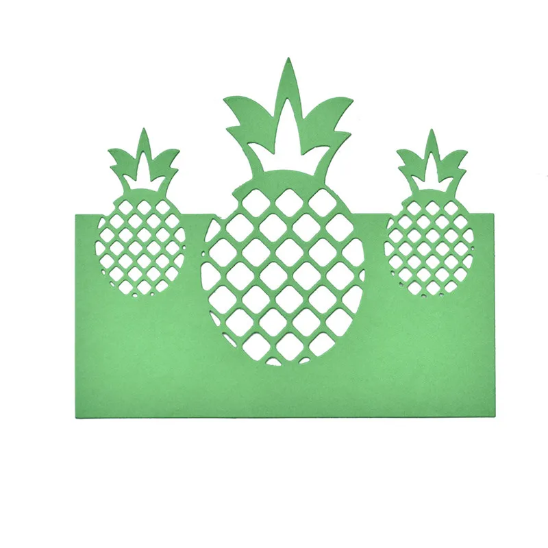GJCrafts Pineapple Border METAL CUTTING DIES Stencil Scrapbooking Photo Album Card Paper Embossing Craft DIY New dies for 2019 | Дом и сад