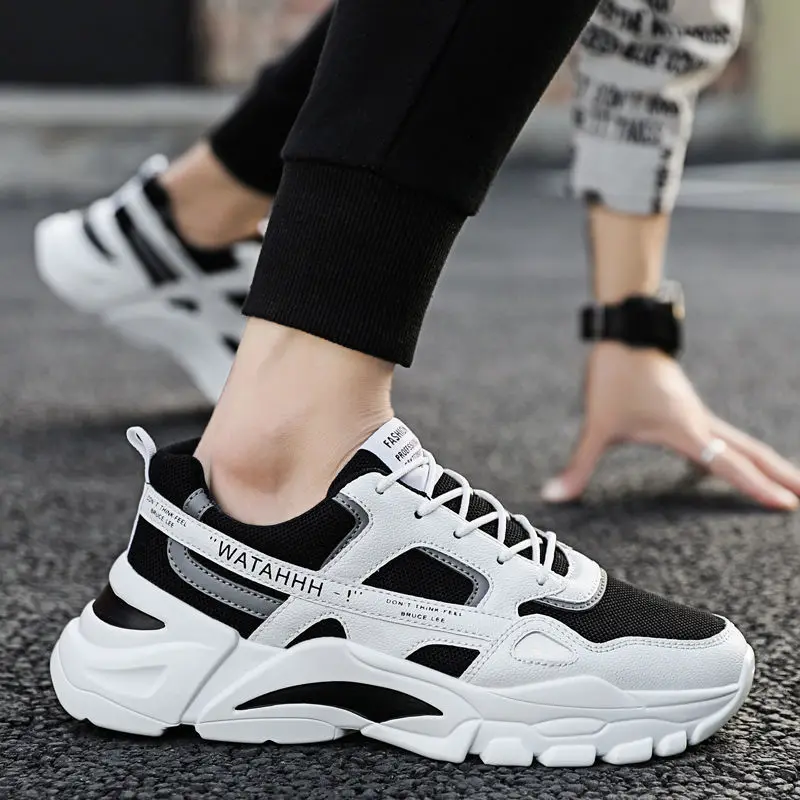 

Men Sneakers 2021 Outdoor Breathable Men's Sneakers Fashion Men Casual Shoes Cheap Running Shoes Slip On Boys Shoes