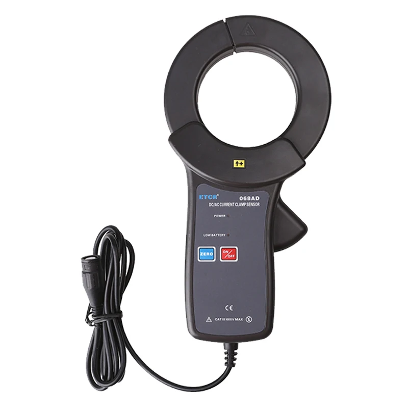 Датчик переменного/постоянного тока ETCR068AD диапазон 0 ~ 2000A переменный ток 1000A