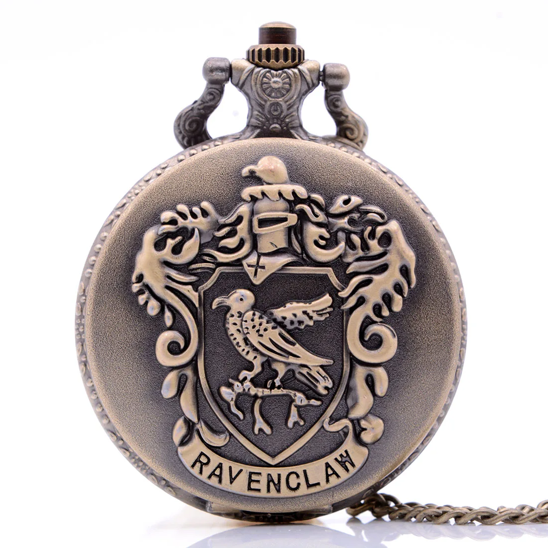 Винтажные старинные Горячие HP RAVENCLAW Мужские Женские кварцевые карманные часы