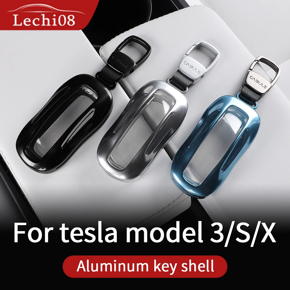 

Алюминиевый чехол для ключей Tesla, модель S, аксессуары для автомобиля, модель 3 tesla S tesla, модель X