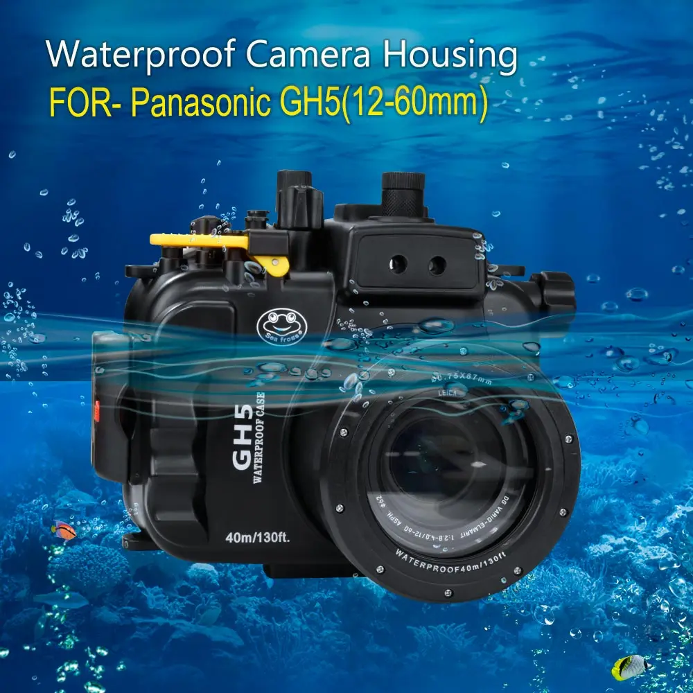 Seafrogs 40 м/130 футов фотообои для Canon PowerShot G1X Mark III водонепроницаемый чехол камеры 1 шт.