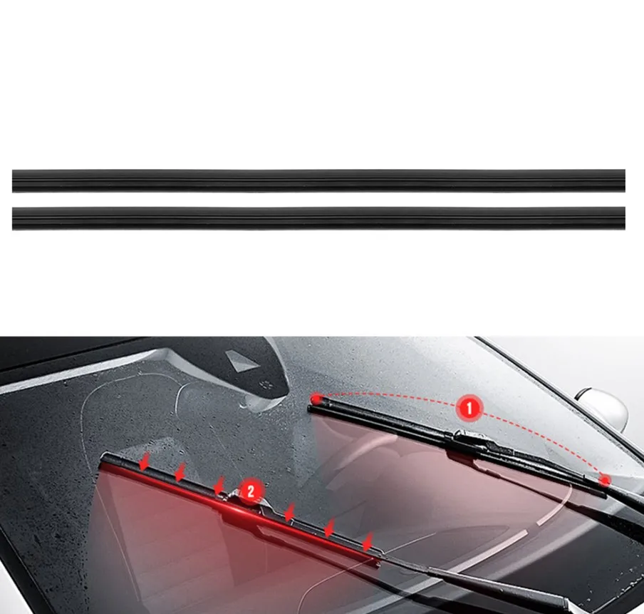 70 см Универсальный для очистителя лобового стекла Резиновая лента