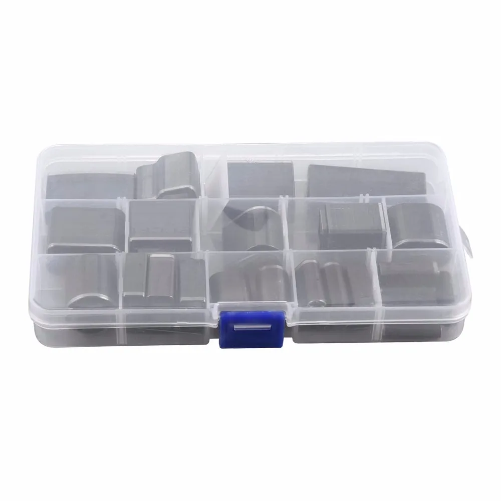 39 шт./компл. кожа отверстия полого резак Дырокол комплекты металла удары ручной