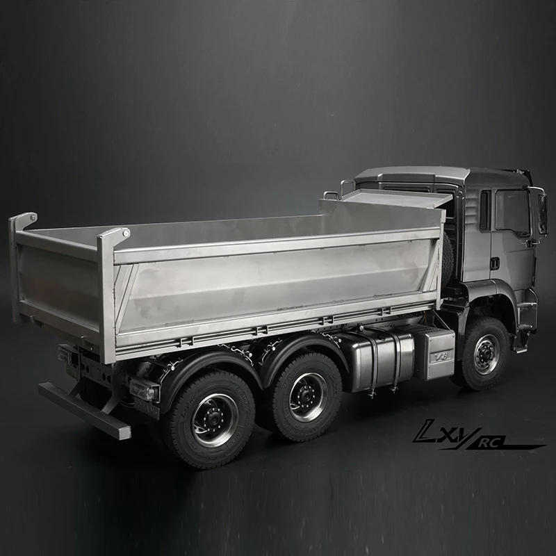 Масштабирование LXY модель 1/14 MAN полный привод 6X6 гидравлический самосвал Tamiya