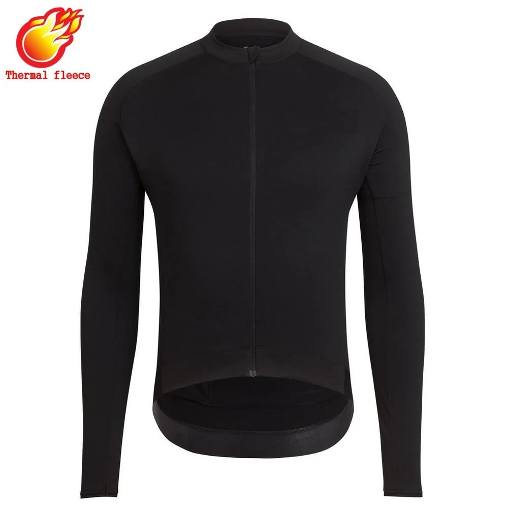 

fast shipping Cool style winter thermal fleece cycling Jersey men 2020 outdoor bicycle sports wear long sleeve Warm wool clothes