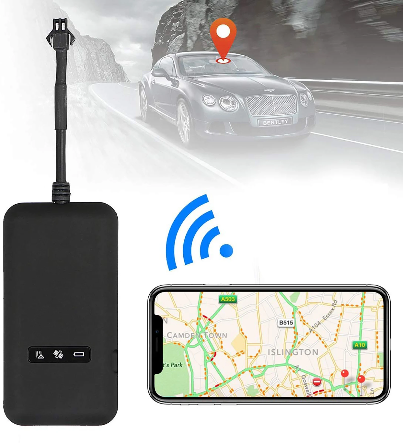 Mini Realtime GPS Car Tracker Locator GPRS GSM Tracking Device Vehicle Truck Van Electronics | Автомобили и мотоциклы