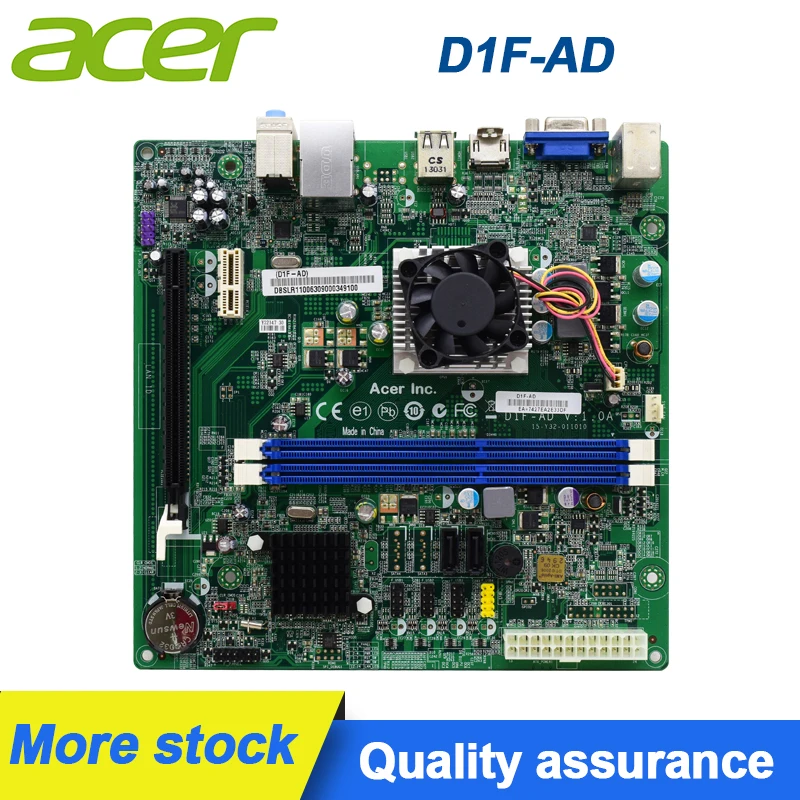 

Для Acer E1-1200 E2-1200 APU HD HDMI D1F-AD XC100 материнская плата интегрированный HD7130 Оригинал используется материнская плата