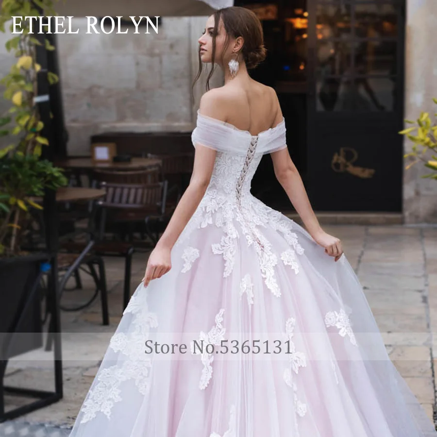 Женское свадебное платье ETHEL ROLYN розовое ТРАПЕЦИЕВИДНОЕ ПЛАТЬЕ С кружевной