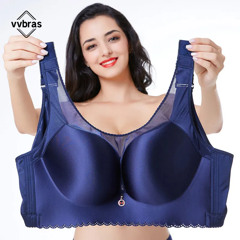 vvbras Plus Size Bras For Women Push Up Bra Women's Underwear Wireless Sexy Woman Clothing Brassiere Breathable Thin Bralette