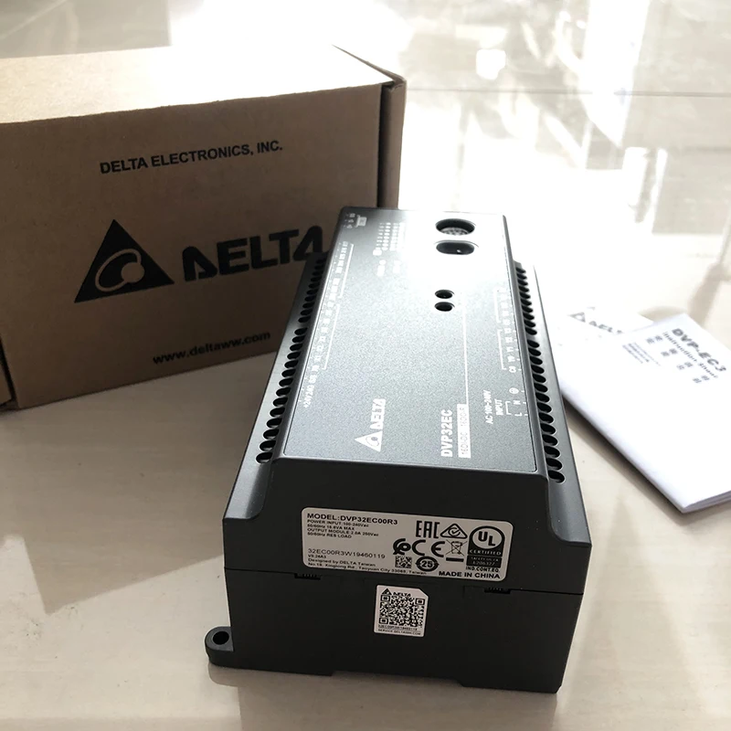 1 шт. PLC контроллер DVP32EC00R3 EC3 серии Стандартный PLC DI 16 DO 16 реле RS-232/RS-485 100-240VAC