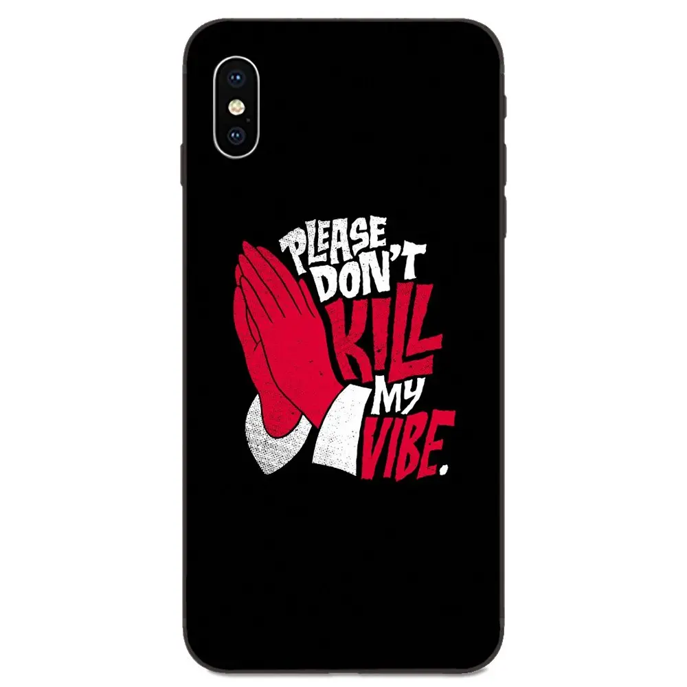 Kendrick Lamar Bech Don't Kill My Vibe для Apple iPhone 4 4S 5 5S SE 6 6S 7 8 11 Plus X XS Max XR Pro картина из мягкой