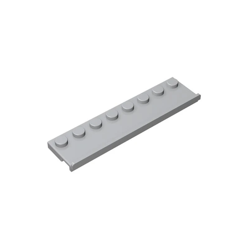 Guduola пластина 2x8 с дверной направляющей (30586) MOC строительный блок Сборка DIY