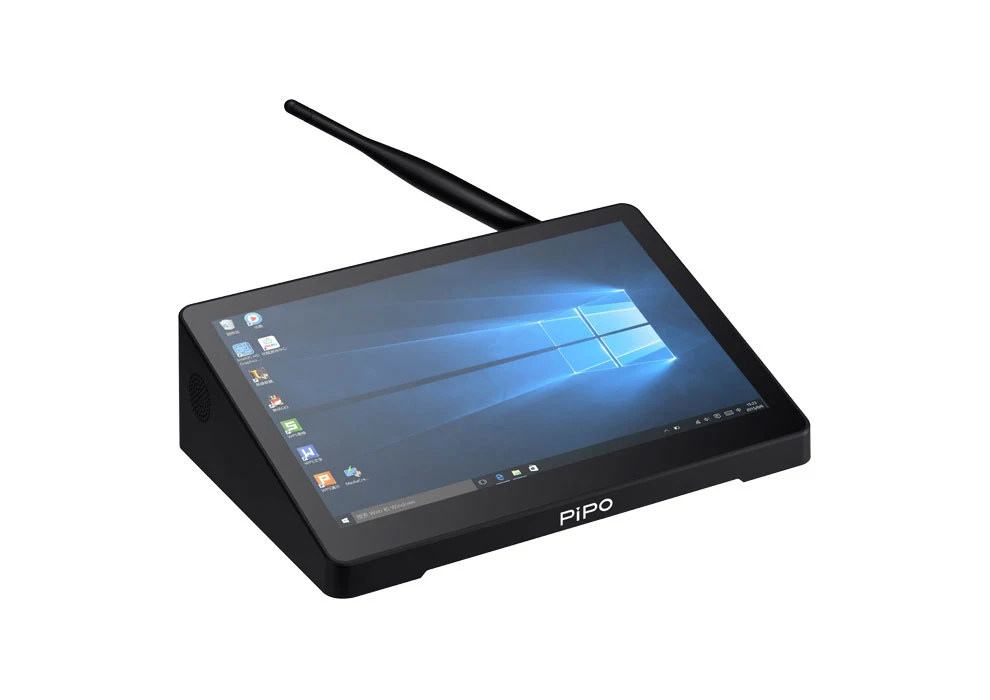 Pipo X12 ТВ приставка 10,8 дюймов IPS1920* 1280 4G ram 64G rom Cherry Trail Z8350 четырехъядерный BT HDMI Win10 Мини ПК почерк RS232 4* USB