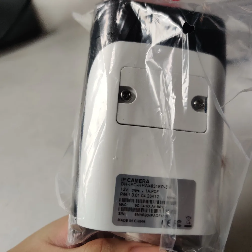 Dahua 8MP IP камера IPC-HFW4831E-SE H.265 WDR IR40m Мини Пуля CCTV камера IP67 POE Micro SD память может обновиться