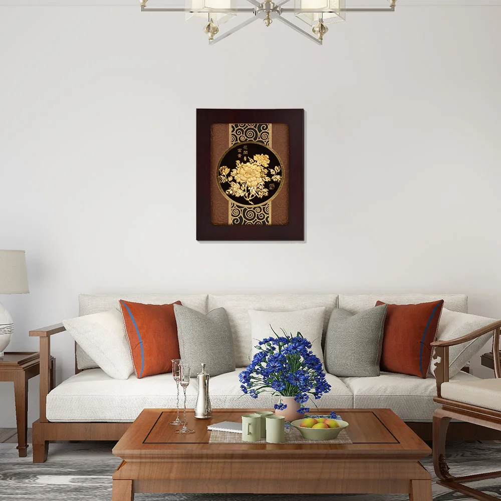 Золотые лепестки розы картины 24 к Золотая фольга картина счастливое богатство