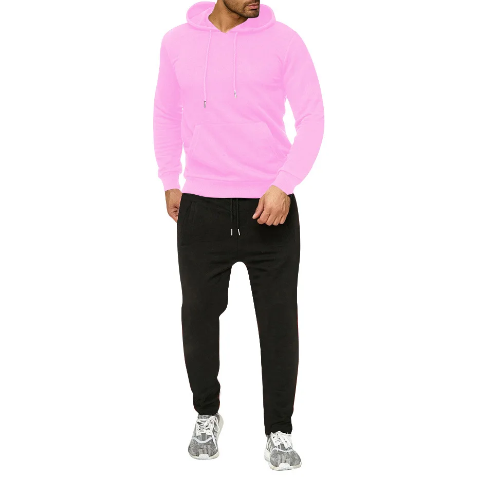 

2021 New Sweater Suit Men And Women Sportswear Clothes + Pants Two-piece Couple Suit PSTZA124-PSTZA128