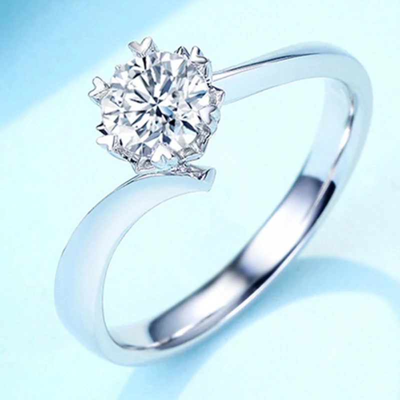 

Женское кольцо из серебра 925 пробы, эксклюзивное изысканное элегантное ювелирное изделие оригинального дизайна, подарок на помолвку, свадь...