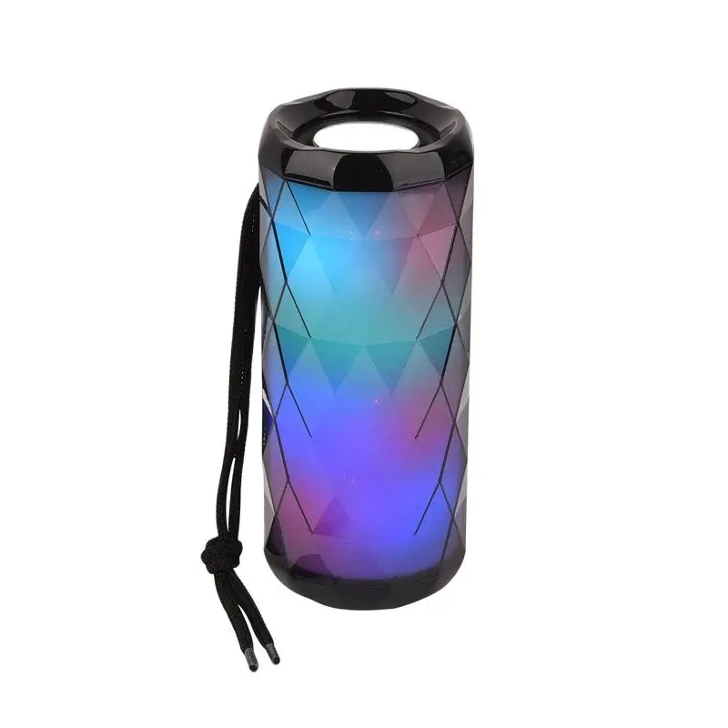 Портативная беспроводная bluetooth-колонка TG167, объемный сабвуфер со светодиодной 3d стереозвуком, водонепроницаемая колонка с супер басами
