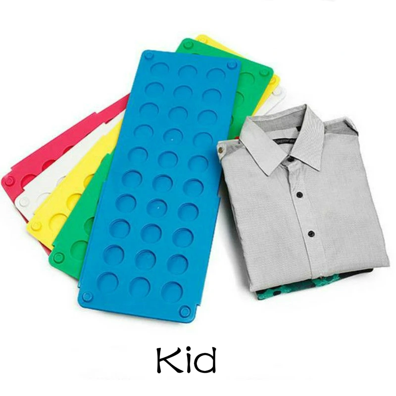 S size for kid Одежда складная доска футболки папка легко и быстро для детей Одежда с вытачками вкладыши для складывания одежды Прачечная папки доска для одежды - Цвет: S size for kid