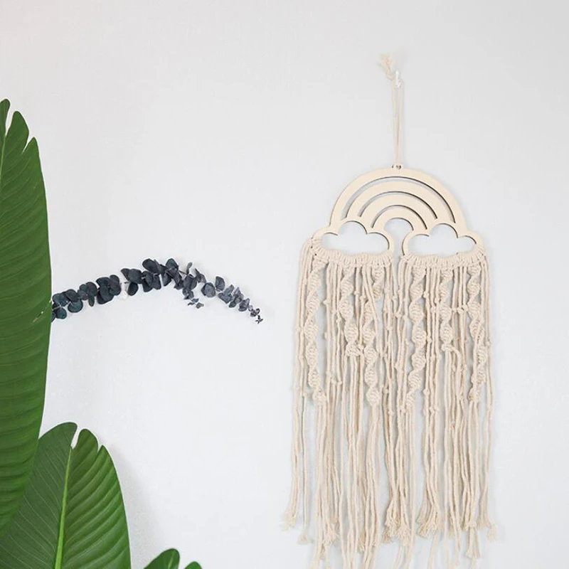 Украшение для детской комнаты настенная подвеска ручной работы детский гобелен