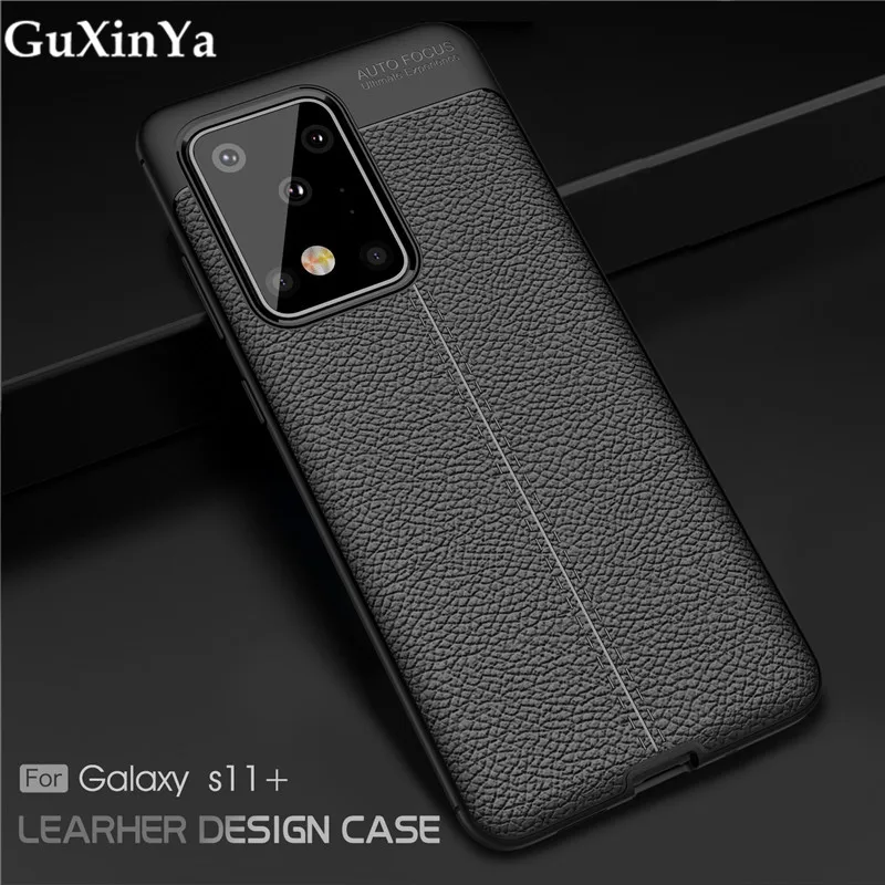 

Чехол для Samsung Galaxy S20 Ultra, роскошный кожаный ударопрочный защитный чехол из ТПУ для Samsung S20 Ultra Capa S20 Ultra