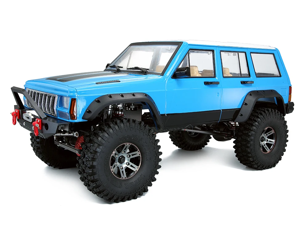 313 мм Колесная база полный Jeep Cherokee XJ жесткого тела комплект для 1/10 RC комплект автомобильных принадлежностей для передней и задней оси SCX10& SCX10 II 90046 Traxxas TRX4