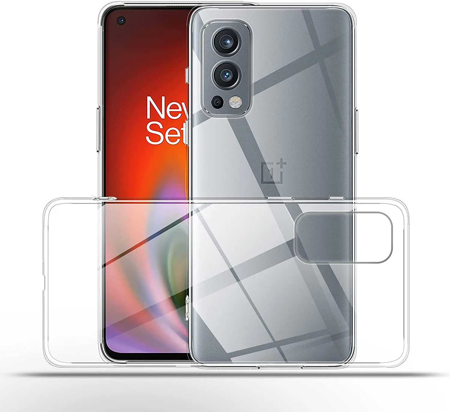 Чехол для Oneplus Nord2 5G ультратонкий прозрачный мягкий чехол из ТПУ Nord N200 N100 CE 9 9R Pro 8T 7T