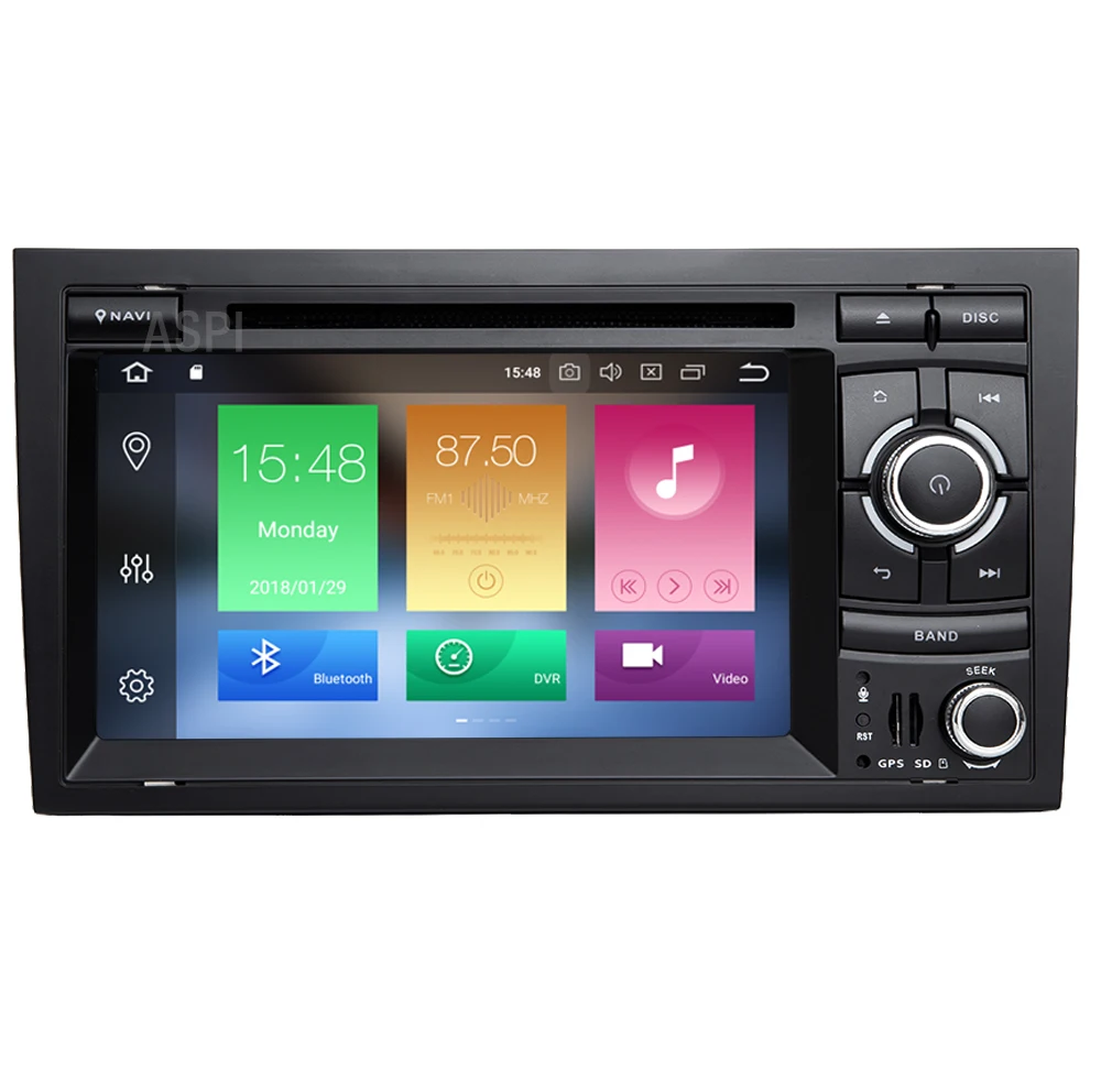 CAR DVD player For Audi A4 S4 RS4 2002-2007 Android 8.0 8 Core 4G+32G GPS Navigation Stereo 7'' IPS screen Multimedia | Автомобили