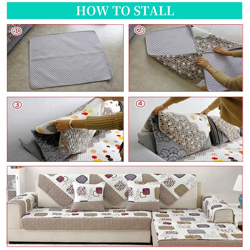 

1PCS Modern Living Room Plain Color Twill Sofa Bench Couch Cover Non-slip Cotton Slipcover Armchair Canap Mattress