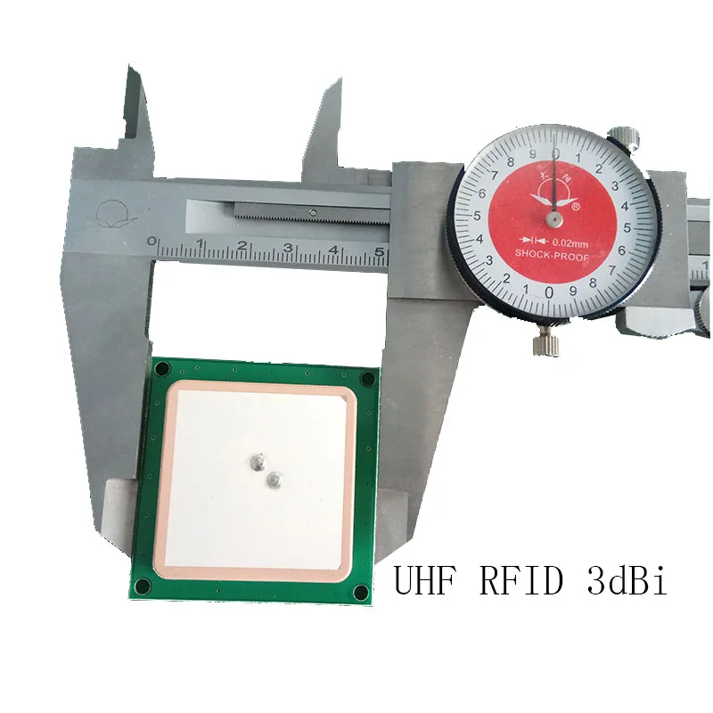 UHF RFID антенна PCB двойная точка подачи 2dBI керамическая 3dBi 915mh частота | Инструменты