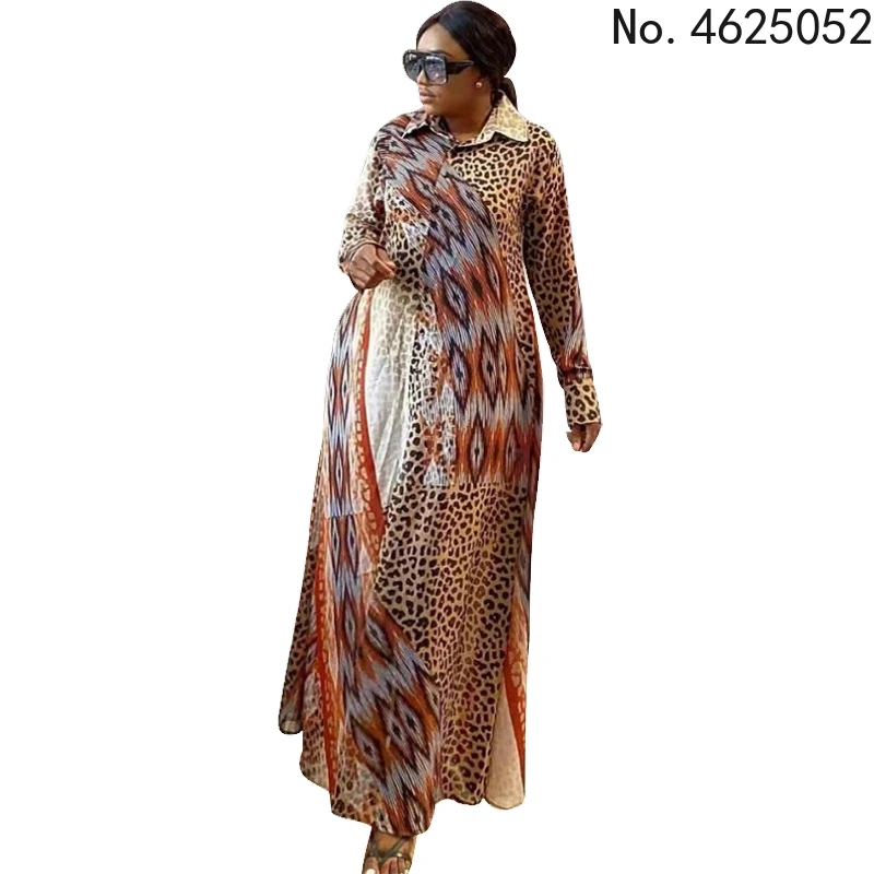 

2021, традиционное Африканское Платье с принтом Дашики для женщин, халат Boubou большого размера, Африканское длинное платье макси, одежда