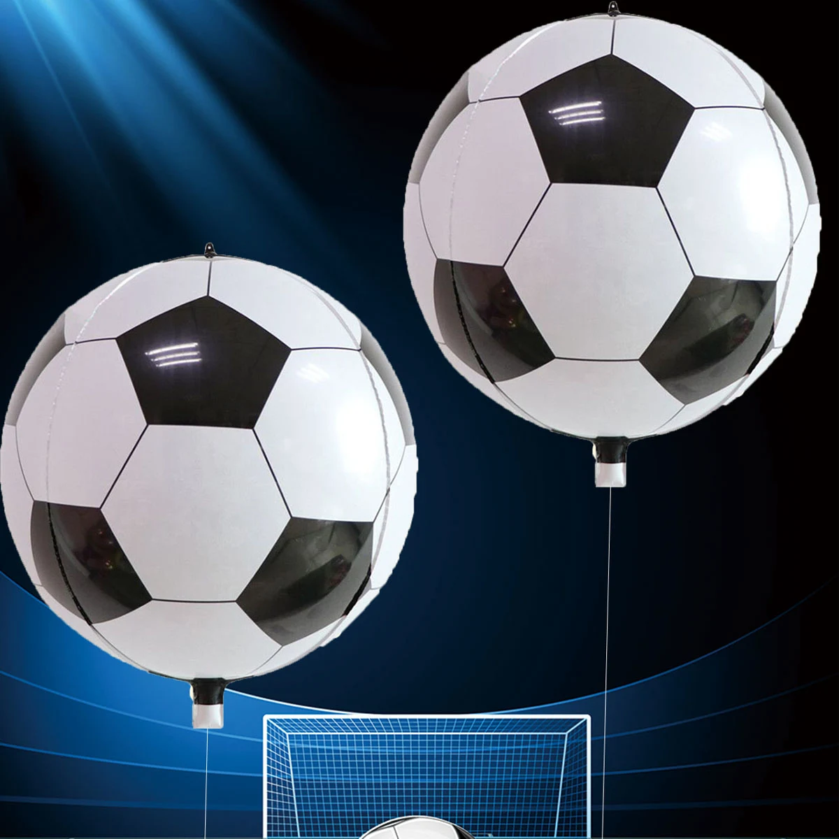 2 шт. 4D воздушные шары из фольги для футбола стереоскопический шар баскетбола