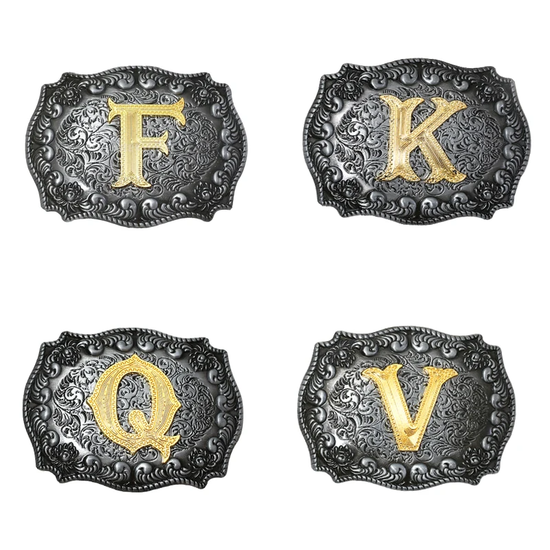 Роскошный мужской ремень с пряжкой Новинка для женщин золотыми буквами ABCDWXY Z