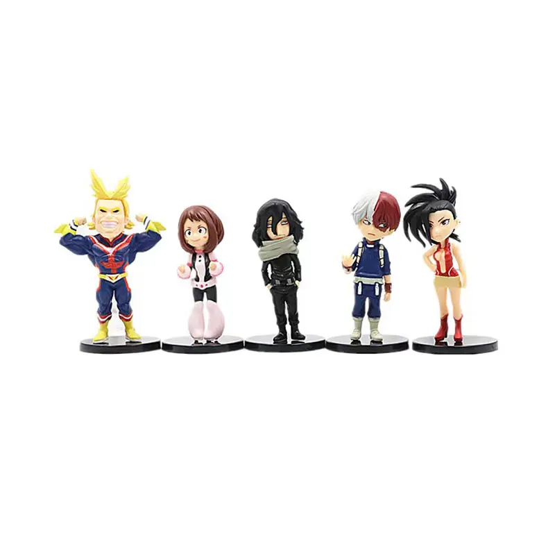 9pcsset my hero academia anime figure all might azawa shouta dabi shigaraki tomura boku no hero academia action figure toys free global shipping